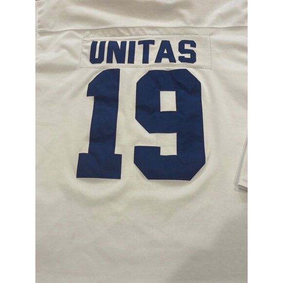 Mitchell & Ness 1970 Baltimore Colts Johnny Unitas #19 NFL Long Sleeve Jersey XL - Picture 6 of 8